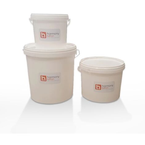 Seau plastique vide - 5 L - Harmony Béton (1/2)