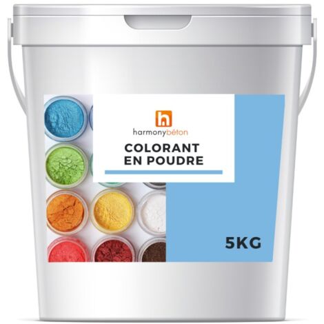 Colorants en poudre - 5 kg Marron oxyde - Harmony Béton