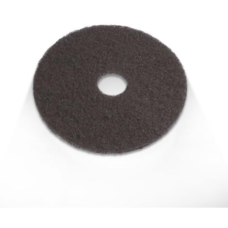 Pad noir pour monobrosse Ø 406 - 1 boîte de 5 - Harmony Béton