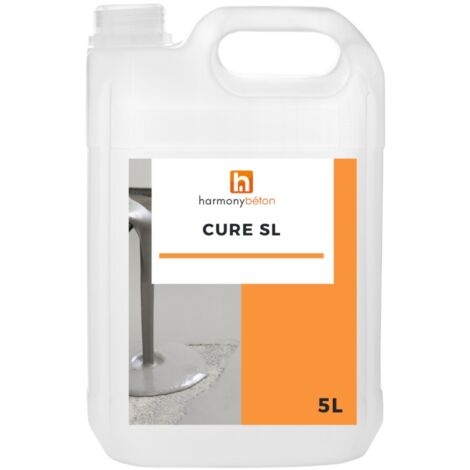 Produit de Cure pour béton à base de solvants - 5 L - Harmony Béton