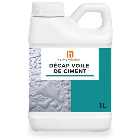 Décapant voile Ciment - Décap ciment - 1 L - Harmony Béton