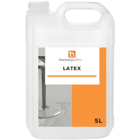 Résine d'accrochage pour béton et mortier - Résine Latex - 5 L - Harmony Béton (1/2)