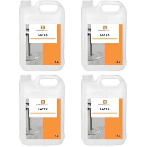 Résine d'accrochage pour béton et mortier - Résine Latex - 4 x 5L - Harmony Béton