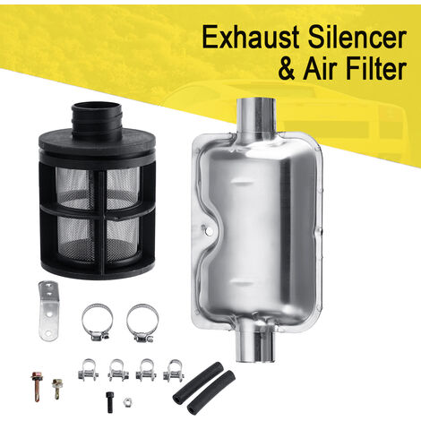 Tubo della staffa del silenziatore del silenziatore di scarico del filtro  dell'aria per il riscaldatore diesel Ebespacher