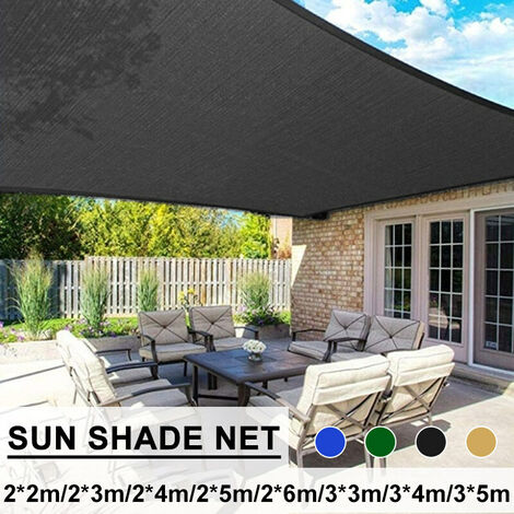 RuanYF Tendalino Parasole 9,8 9,8 9,8Ft Triangolo Parasole Impermeabile 95% Tettuccio Anti-UV Tenda da Sole con Protezione Solare per Piscine da Spiaggia AllAperto Patio con Giardino 