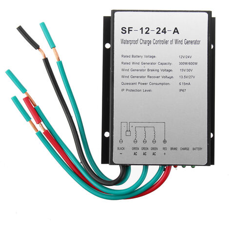 Regolatore Di Carica Per Turbina Eolica SF-12-24-A - 12/24V 300W/600W, Impermeabile IP67, Per Impianti Eolici - Foto 10