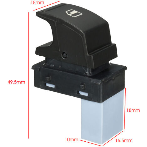 Coperchio Pulsante Interruttore Alzacristalli Elettrici Per VAUXHALL OPEL ASTRA MK5 H 04-10 ZAFIRA B 05-11 TIGRA B 04-09 13228881 6240452 - Foto 5