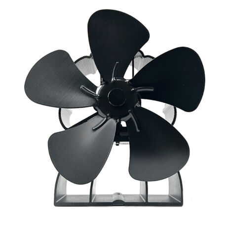Ventilatore Magnetico Per Camino A Legna, Alimentato A Calore - Silenzioso, Senza Elettricità, 22.5x11 Cm