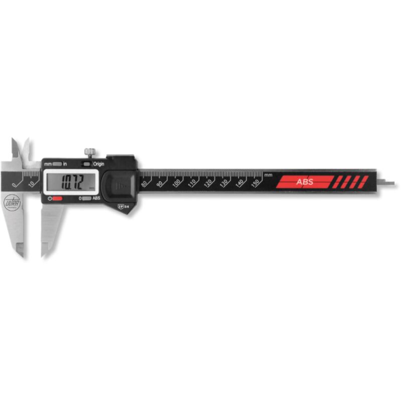Horex 2211718 – Digitaler Taschenmessschieber 200 Mm, Rostfreier Stahl, Feststellschraube, Inkl. Etui