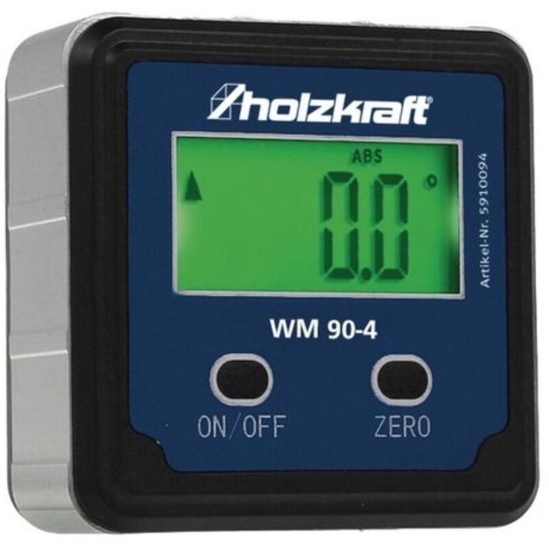 Digitale Wasserwaage Winkelmesser Holzmann Holzmann Maschinen DWM90 Digitaler Winkelmesser - Präzisionsmessgerät 90° Winkelmesser Dwm90 Neigungsmesser Digital
