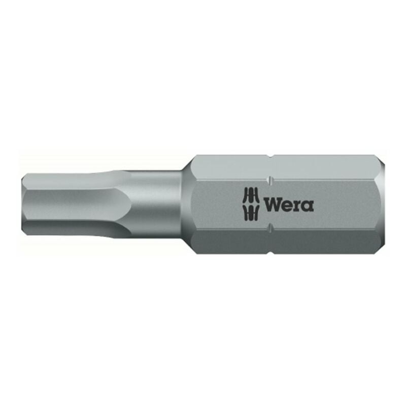 1 Stk. Bit Sechskant HEX-PLUS BO 840/1 Z Wera 3,0 x 25 mm