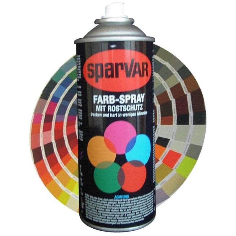 Sparvar FarbSpray mit Rostschutz 400ml RAL 2011 Tieforange