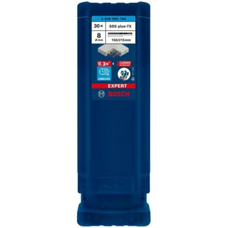 30er-Pack Hammerbohrer SDS plus-7X EXPERT 8x150x215mm Bosch