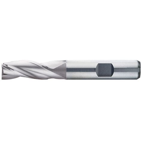 Langlochfräser lang HSS-Co8 DIN 1835 B 3-Schneiden FORUM 4,0 mm (1/5)