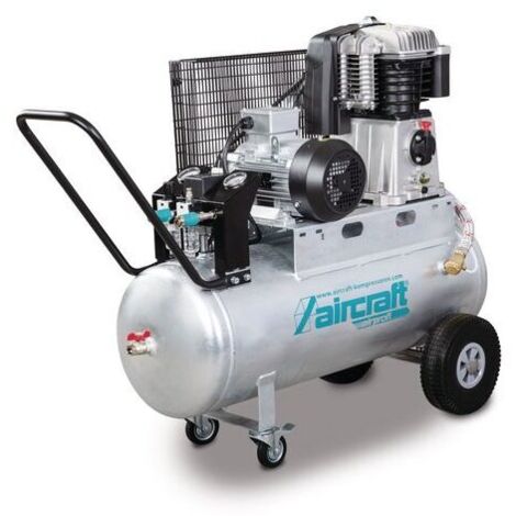 Mobiler Kolbenkompressor mit Riemenantrieb AIRPROFI 703/100 P