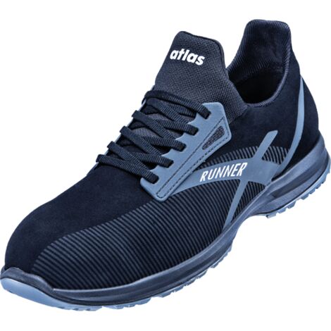 Atlas Sicherheitsschuhe RUNNER 95 ESD S3 89700 black grey Arbeitsschuhe, Größe: 39