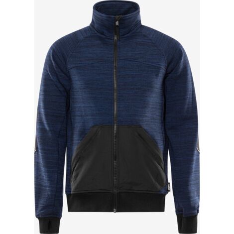 Sweatjacke 7052 SMP FRISTADS Marine/Schwarz Gr. L (1/4)