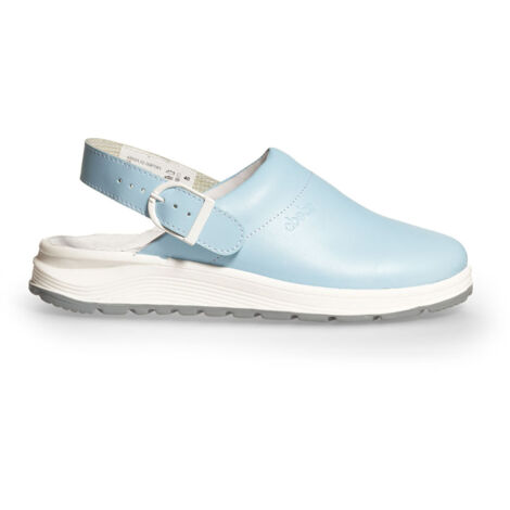 Berufsschuhe Clog Active 87081 Abeba blau mit Schnalle Gr. 36