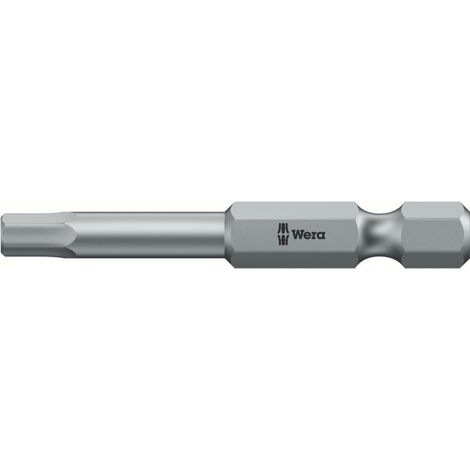 Wera 840/4 Z Sechskant-Bits, SW (metrisch) 4,0 mm, Länge 50 mm 10 Stk