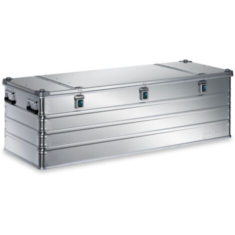 Aluminiumbox L1600xB600xH495mm 396l m.Klappverschluss u.Alu-Stapelecken ZARGES (1/5)