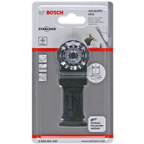 Bosch Accessories 2608661637 AIZ 32 EPC HCS HCS Tauchsägeblatt 32 mm 1 St.