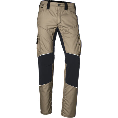 Kübler Stretchhose ACTIVIQ 2850 sandbraun/schwarz Gr. 56