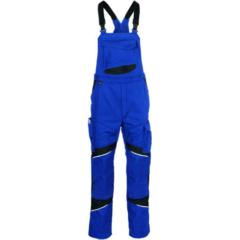 Kübler Latzhose ACTIVIQ cotton+ 3450 kbl.blau/schwarz Gr. 52