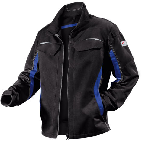 Kübler Jacke PULSSCHLAG schwarz/kbl.blau Gr. 94 (1/2)