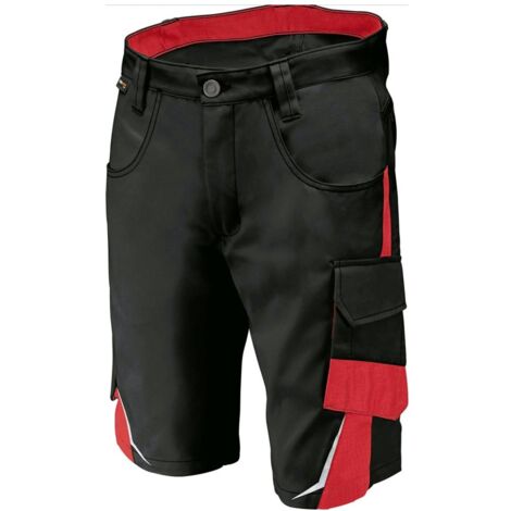 Kübler Bermuda Pulsschlag, Gr. 58 schwarz/rot