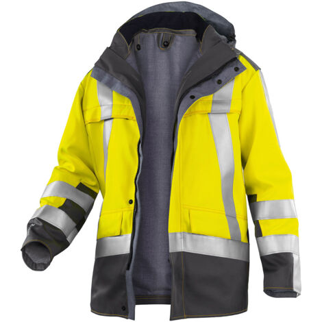 Kübler Parka SAFETY 8 PSA 3 warngelb/anthrazit Gr. M (1/2)