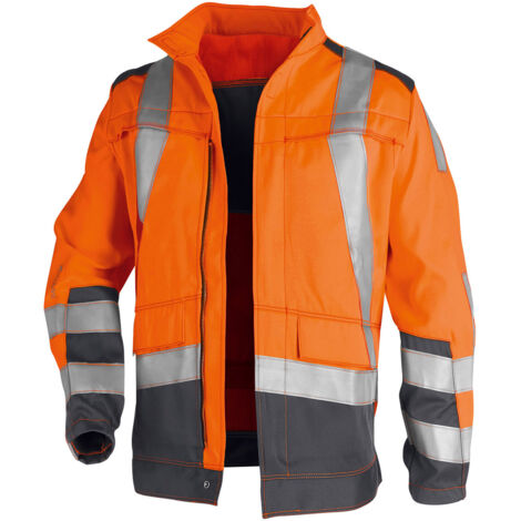 Kübler Jacke SAFETY 7 PSA 3 warnorange/anthrazit Gr. 52 (1/2)