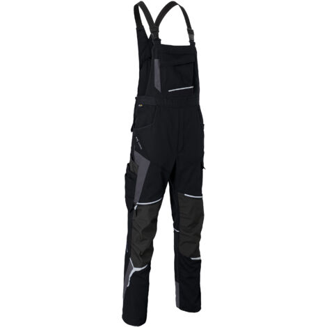Kübler Latzhose BODYFORCE 3125 schwarz/anthrazit Gr. 58
