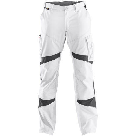 Kübler Hose ACTIVIQ HIGH PSA 2 – Warnschutz – Gr. 48 – Ergonomische Linienführung – Knieschutztaschen aus CORDURA® – EN ISO 15797 (1/2)