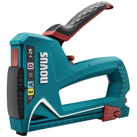 Novus Handtacker J-29 für 6 -14 mm Tackerklammern und 16 mm Tackernägel Hammertacker