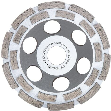 Forum Diamant-Schleiftopf 125 mm doppelreihig belegt (1/2)