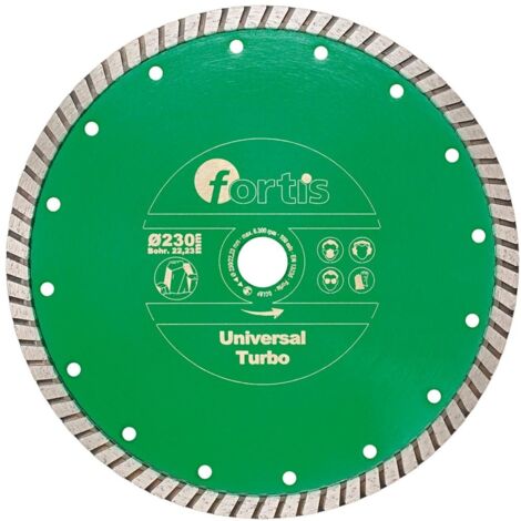 Diamant-Trennscheibe Universal Turbo Ø 115 mm turbosegmentiert 10 mm Bohrung 22, (1/2)