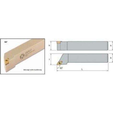 Außen-Drehhalter SDJCR/L SDJCR 1616 H11, 100x13x13mm (1/2)