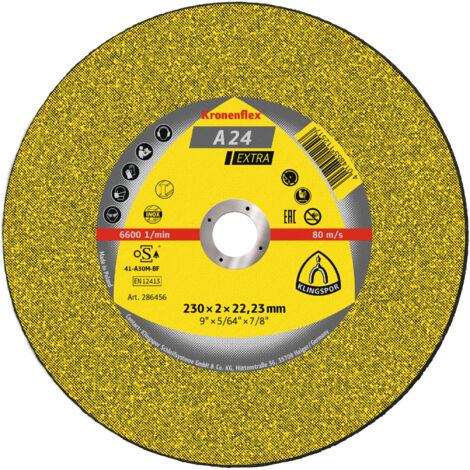 Klingspor A 24 EX Trennscheiben, 180 x 3 x 22,23 mm gerade 25 Stk (1/4)
