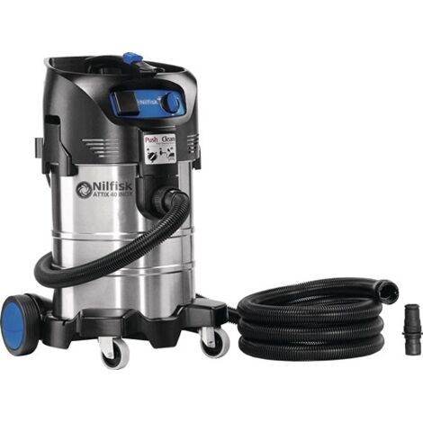 Nass- u.Trockensauger ATTIX 40-21 PC INOX 1500 W 3700l/min 250mbar 37l NILFISK (1/4)
