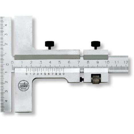 Vogel Kantentaster Mechanisch - Messbereich 88mm Für Werkstück-Ausrichtung (Stahl Gehärtet)