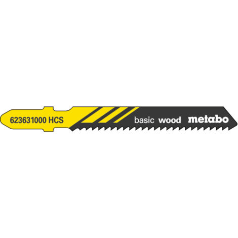 5 St. Stichsägeblätter,Holz,classic, 51/ 2,0 mm (623631000) T 119 B Metabo (1/3)