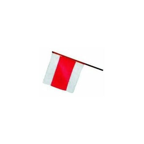 Warnflagge / Warnfahne 30 x 30 cm Rot