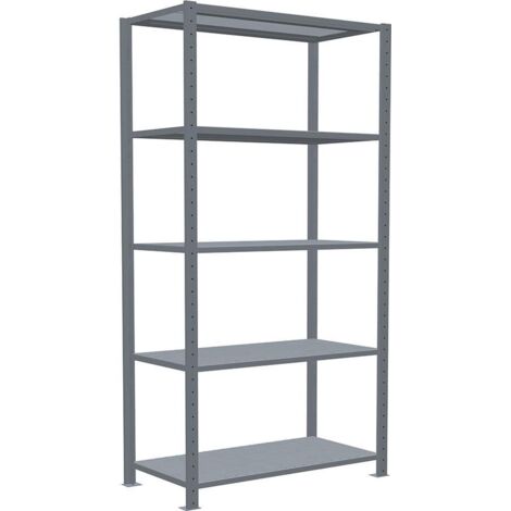 Fachbodenregal Komplettregale MULTIplus250, 2000x1000x500mm (Grundregal), Traglast: 250kg (1/5)