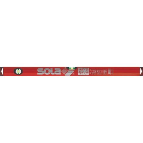 Wasserwaage BIG X 180cm Alu.rot ± 0,5mm/m SOLA