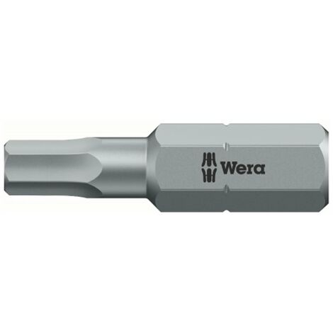 1 Stk. Bit Sechskant HEX-PLUS BO 840/1 Z Wera 3,0 x 25 mm