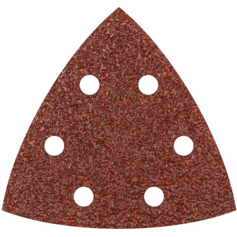 Schleifpapier, kletthaft für Dreiecksschleifer K 60