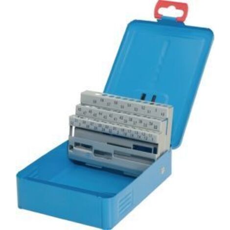 Metall Kassette leer für 1,0 - 5,9 mm 0,1 mm steigend (1/2)