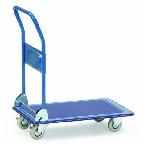 Fetra Ganzstahlwagen Ladefläche 740x480mm Antirutschbelag (1/3)