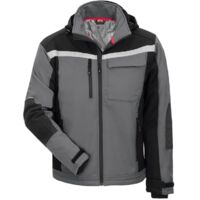 Softshelljacke MotionTex Plus 7182 grau / schwarz Gr. M Nitras