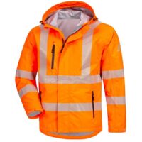 Warnschutz Regenjacke MOTION TEX VIZ PLUS 7177 NITRAS neonorange Gr.S